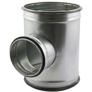 Spiro-SAFE T-stuk Ø400mm-250mm (90°) (send
