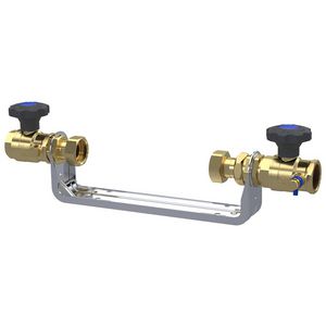 Gwa set Qn 3,5m³/h L=260 mm rvs watermeterbeugel
