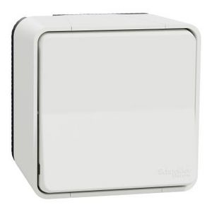 Compleet Wisselschakelaar Opbouw IP55 Wit Mureva Styl