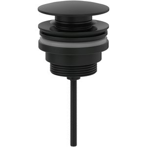 Push-Open-afvoergarnituur Universal Taps&Fittings Matt Black