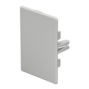 Eindstuk 60x90mm polyvinylchlorid lichtgrijs VVE=10