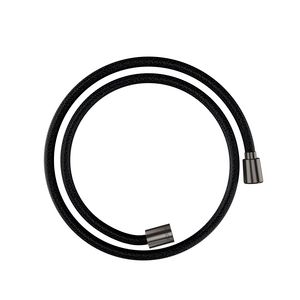 AXOR ShowerSolutions Textiel doucheslang 1250mm met conische en cylindrische moer Brushed Black Chrome