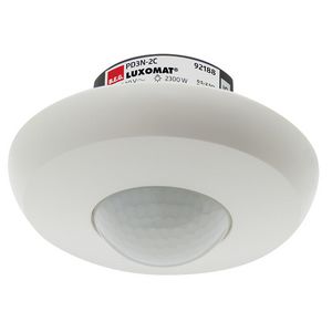 Bewegingsmelder Plafondmontage 360gr. VZ wit IP20 10m 2Kanaa