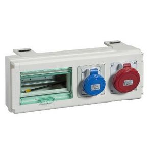 TAP OFF UNIT 32A WITH 2 POWER SOCKETS