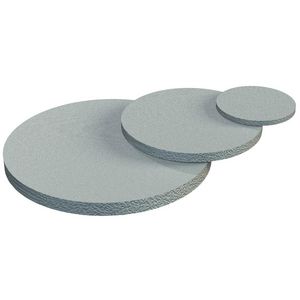 Stofafdekplaatjes voor doorstoten PG29 Celpolyethyleen schwarz VVE=100