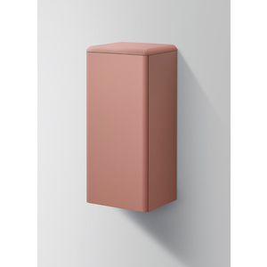 HH kolomkast ROUND 40cm+deur LI PUSH Black matLac