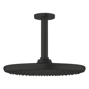 Tempesta 250 hoofdouche rond 142mm Matte Black (mat zwart) (prof)