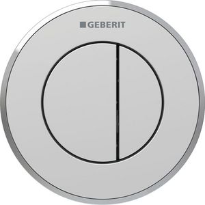 type 10 pneuma 2-toets inbouwdrukker matchr gepolijst