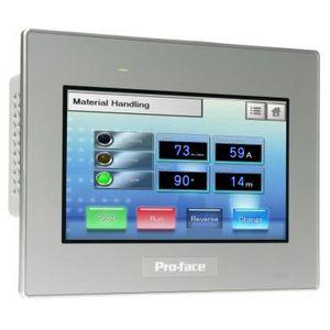7"W touch panel display 2COM 2Ethernet USB host&dev 24VDC
