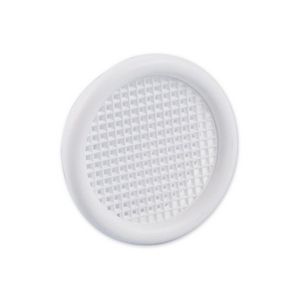 Ventilatierooster kunststof Ø45mm wit