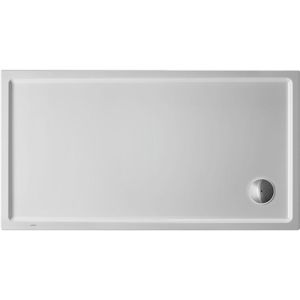 Douchebak Starck Slimline 1400x800mm, wit, rechthoek