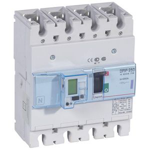 Vermogensschakelaar 250-e + mt 4-polig 250A 50kA DPX3