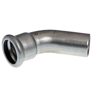 Insteekbocht 45° Xpress RVS 304 (1.4301) 54x spie 54mm R2412