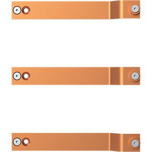 Rail koppelstuk, 50x10mm