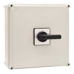 Werkschakelaar polyester behuizing 160A 4-polig AE-120072
