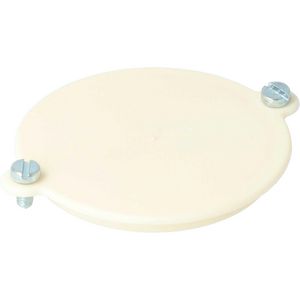 Deksel voor ronde lasdozen creme 0