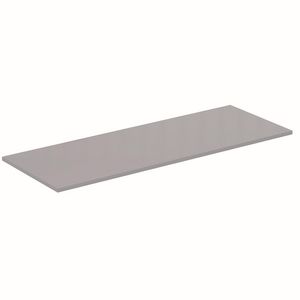 Afdekblad Connect air 1204x442x18mm glanzend lichtgrijs