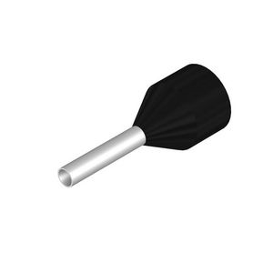 Adereindhuls 1.5mm2 l: 15mm zwart 9006630000 VVE=100