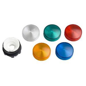 Kop signaallamp 22mm Rond Gegroefd LED 5 kleur Harmony XB5