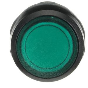 Vlakke knop terugverend 1NO LED 100-130Vac/1SFA619100R1212