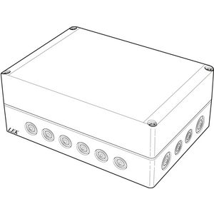 Aansluitset bijverwarming gasketel DEH 41 tbv F370-470