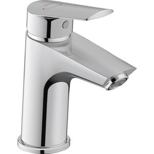 No.1 Wastafelmengkraan eengreeps Chroom 50x135x156mm koude start