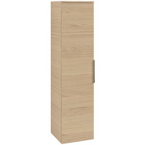 Hoge kast ARCHITECTURA 350x1400x346mm Nordic Oak B89600VJ greep alu. glans