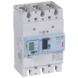 Vermogensschakelaar 250-e + mt 3-polig 160A 36kA DPX3