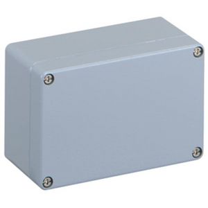 Lege behuizing zilvergrijs IP66 IK09 15000601