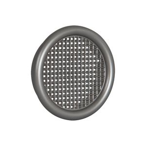 Ventilatierooster kunststof Ø45mm RVS
