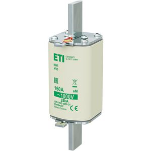 Zekering NH1/85 aM 160A/1000V 4184437