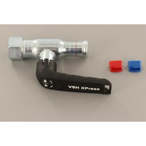 Kogelafsluiter Xpress STAAL + wartel FF 54xG2.1/4 XPR11400