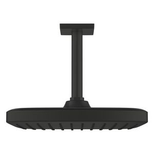 Tempesta 250 hoofdouche vierkant 142mm 9,5l/m Matte Black (mat zwart) (prof)