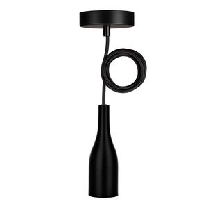 Pendant Bali E27 Black 50mm 1.5M 2C Black