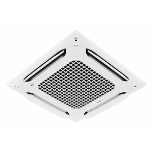 Cassetterooster Dual Vane Standaard 4-Zijdig Wit 950x950mm