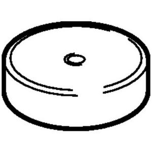 Polyethyleen (PE) speciedeksel  geel 63mm