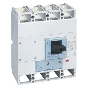 Vermogensschakelaar 1600 Thermomagn. 1000A 4P 36kA DPX3