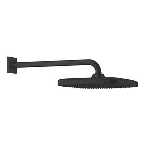 Tempesta 250 hoofdouche vierkant 380mm 9,5l/m Matte Black (mat zwart) (prof)