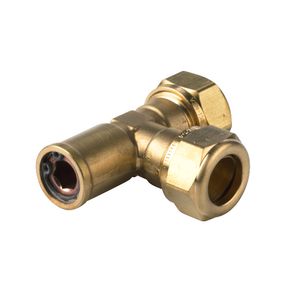 Super kniekoppeling 90°+regelnaald FF 15