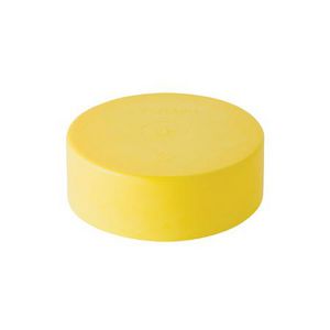 Polyethyleen (PE) speciedeksel  geel 90mm