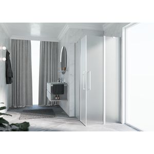 Hoekinstap Y2A 570-590x2000mm matchroom satin