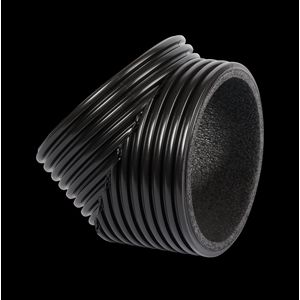 Bocht geisoleerd Ø170mm 45° TQ-AIR OD200/ID170