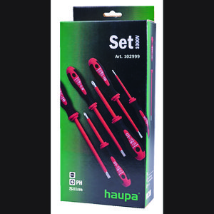 Schroevendraaierset 6-delig PH 1/2 sleuf 3,5/4/5,5/6,5 VDE 1000V HUPslim