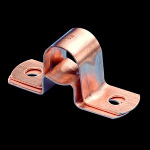 Zadel roodkoper verhoogd model 12mm VVE=1000