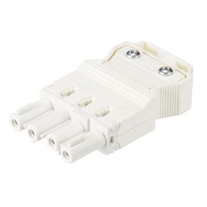 Kabelsteker GST18I4 female wit schroef 92.943.3053.0 VVE=50