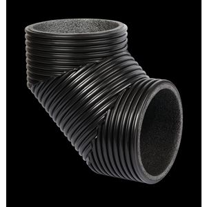 Bocht geisoleerd Ø170mm 90° TQ-AIR OD200/ID170