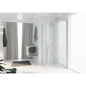 Zijwand Y2FG 1190-1210x2000mm matchroom aqua