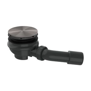 Douche-afvoer douchebak complete set AXOR Staro Brushed Black Chrome