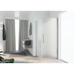 Zijwand Y2FG 950-970x2000mm chroom satin