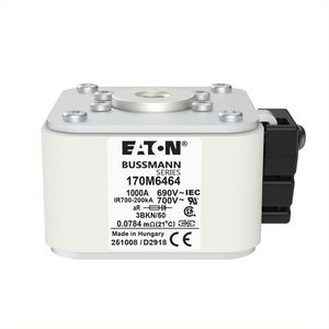 Zekering hoge snelheid 1000A AC 690V 200kA 3 aR IEC UL VVE=3
